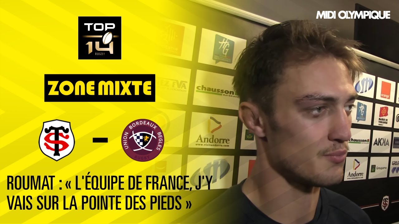 Top 14 - Roumat : « L'équipe de France, j'y vais sur la pointe des pieds »
