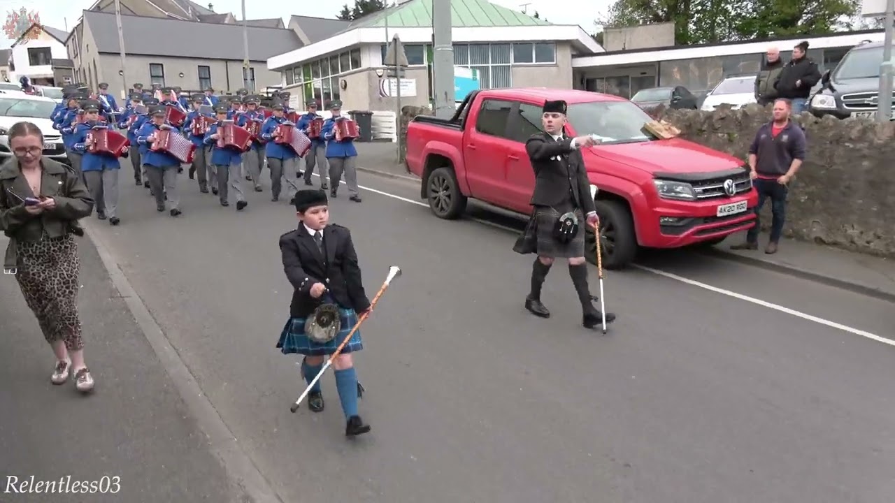Ardarragh Accordion (No.5) @ Their Own Parade ~ Rathfriland ~12/04/2025 (4K)