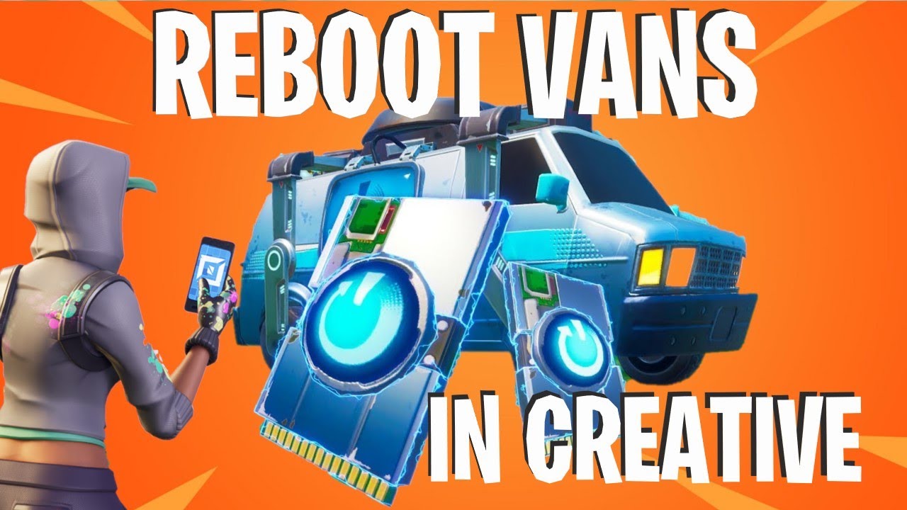 How To Get REBOOT VANS & REBOOT CARDS In Fortnite Creative!