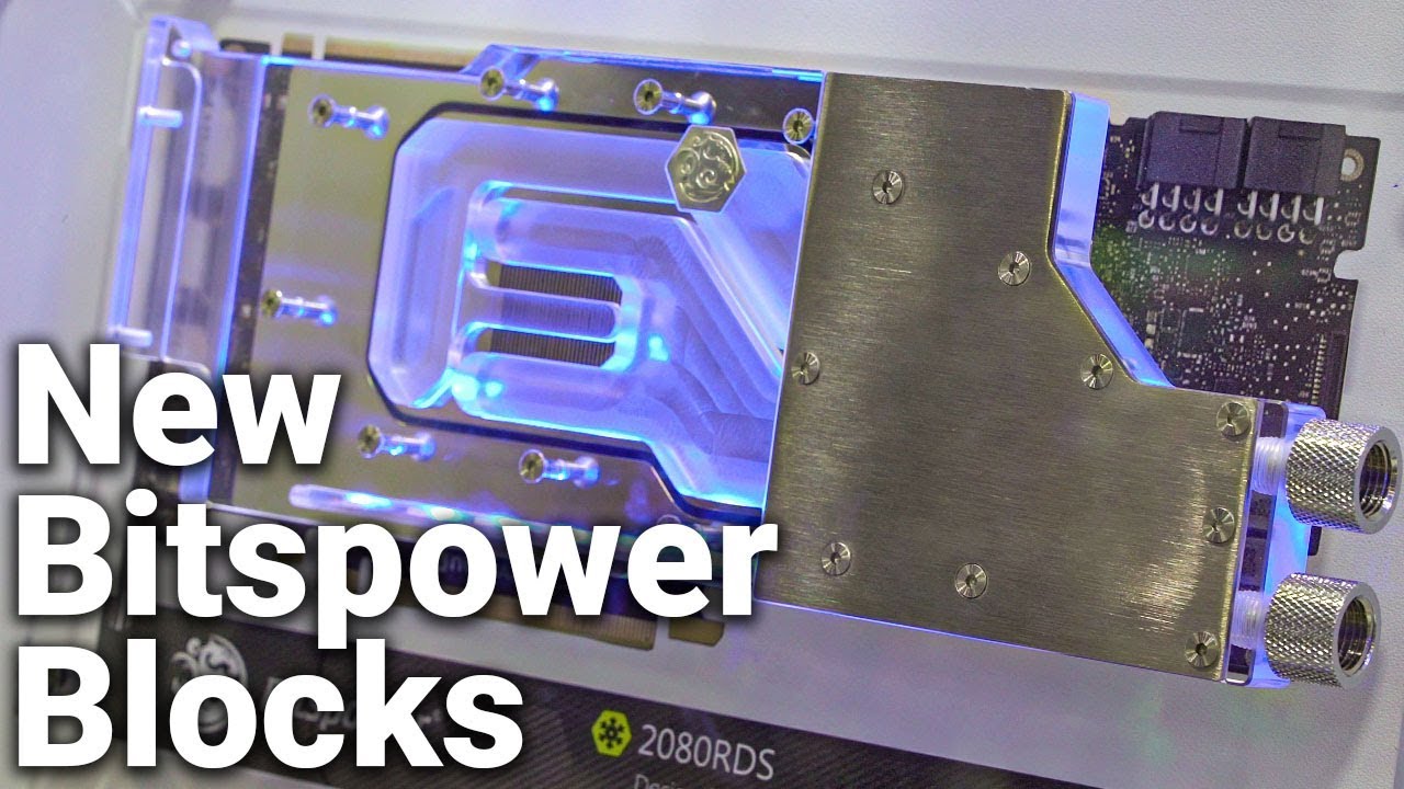Bitspower's New Water Blocks for GPUs and Motherboards | Computex 2019