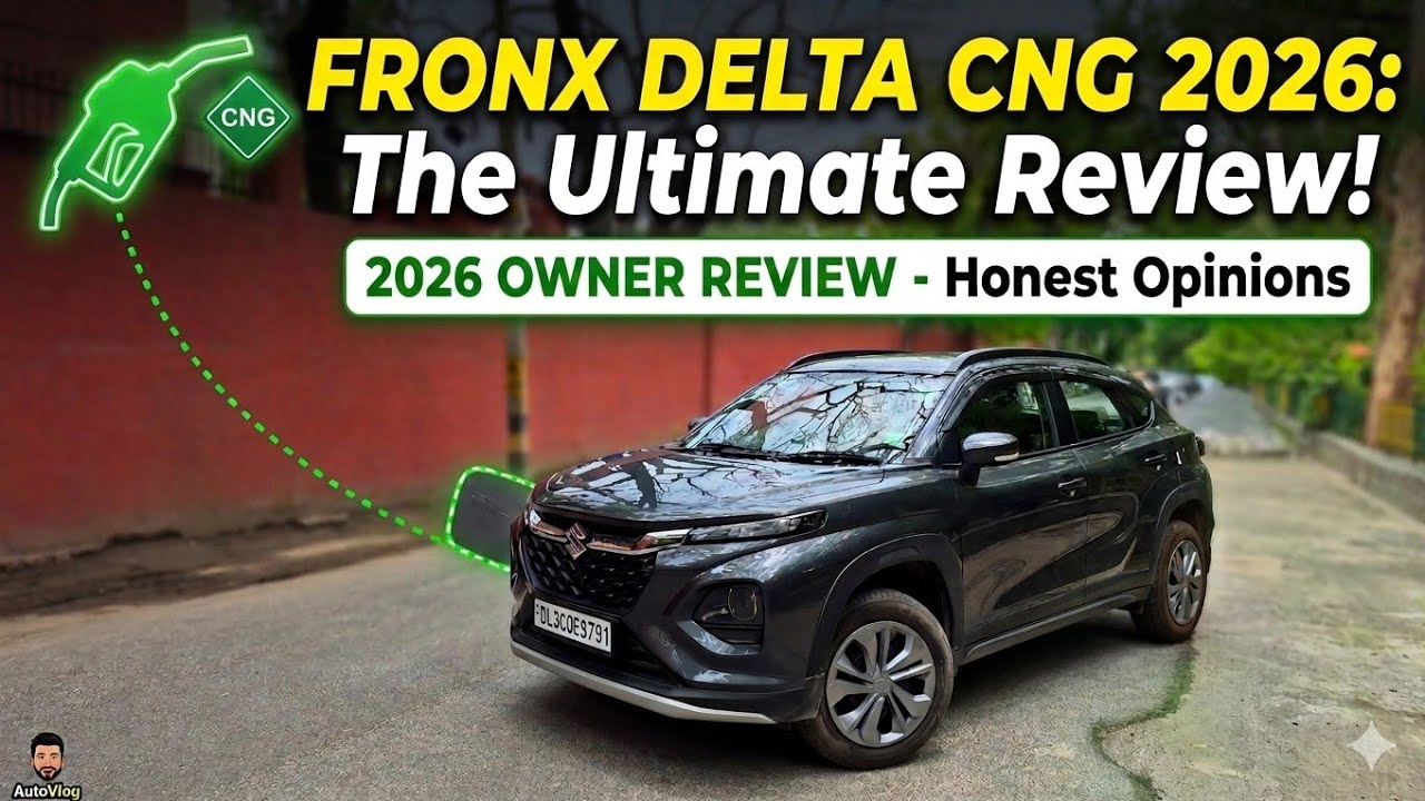 Maruti Fronx Delta CNG 2026 | Detailed Ownership Review | Pros And Cons