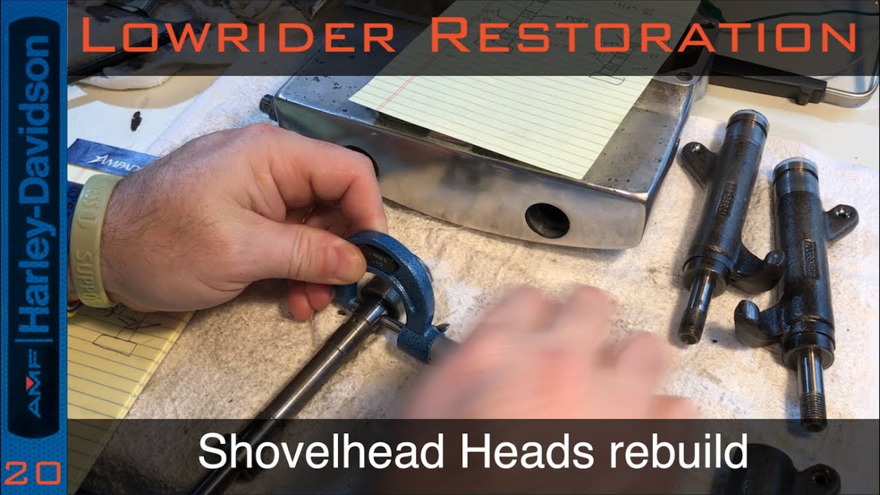 AMF Shovelhead Lowrider Restoration -20 - Top End Rebuild Part 1 of 2