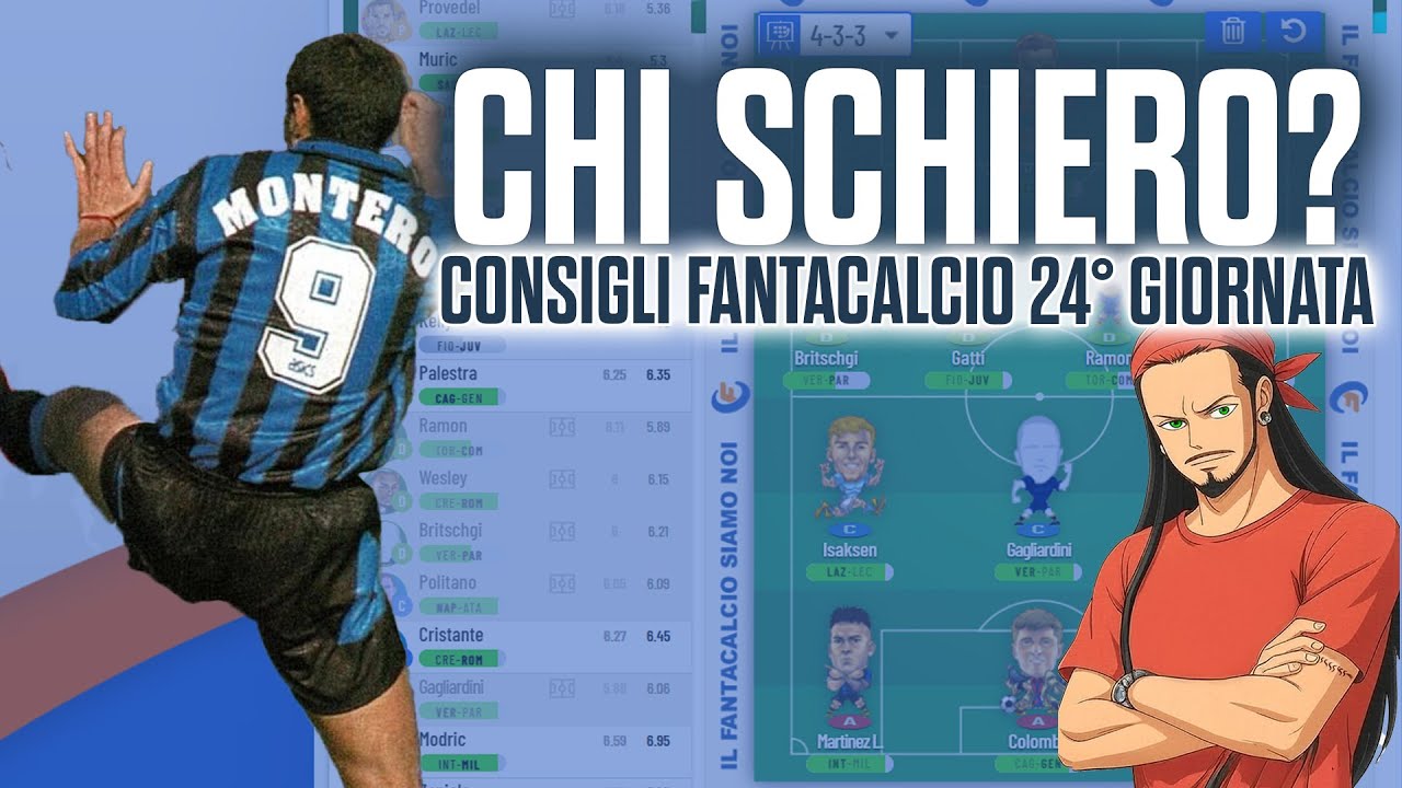 CONSIGLI FANTACALCIO 24° GIORNATA: I CANTACONSIGLI DEL WEEKEND!