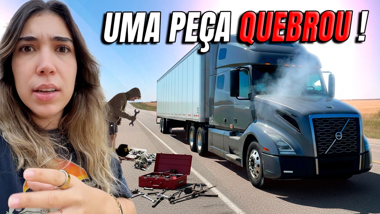 QUEBROU UMA PEÇA DO CAMINHÃO 