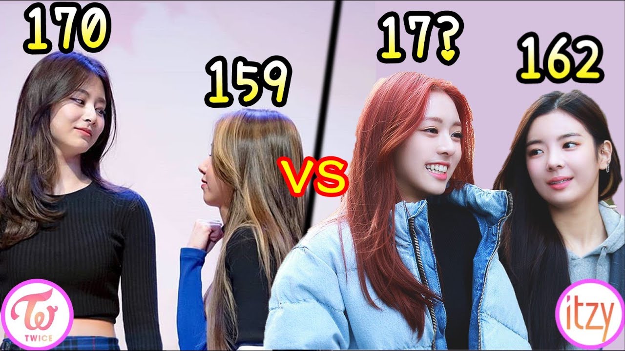 [Twice vs ITZY] 子瑜,有娜 以身高欺負姐姐們