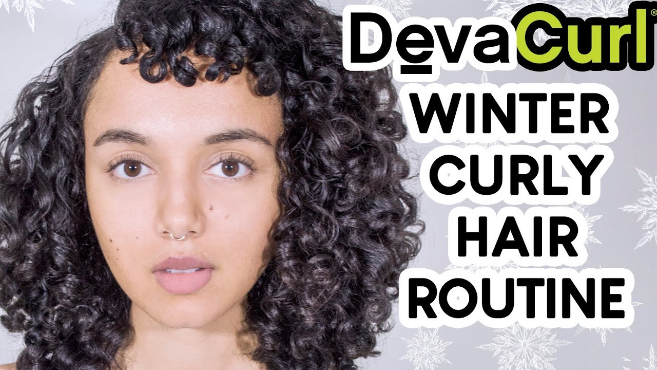 ❄ Moisturizing Winter Curly Hair Routine ❄