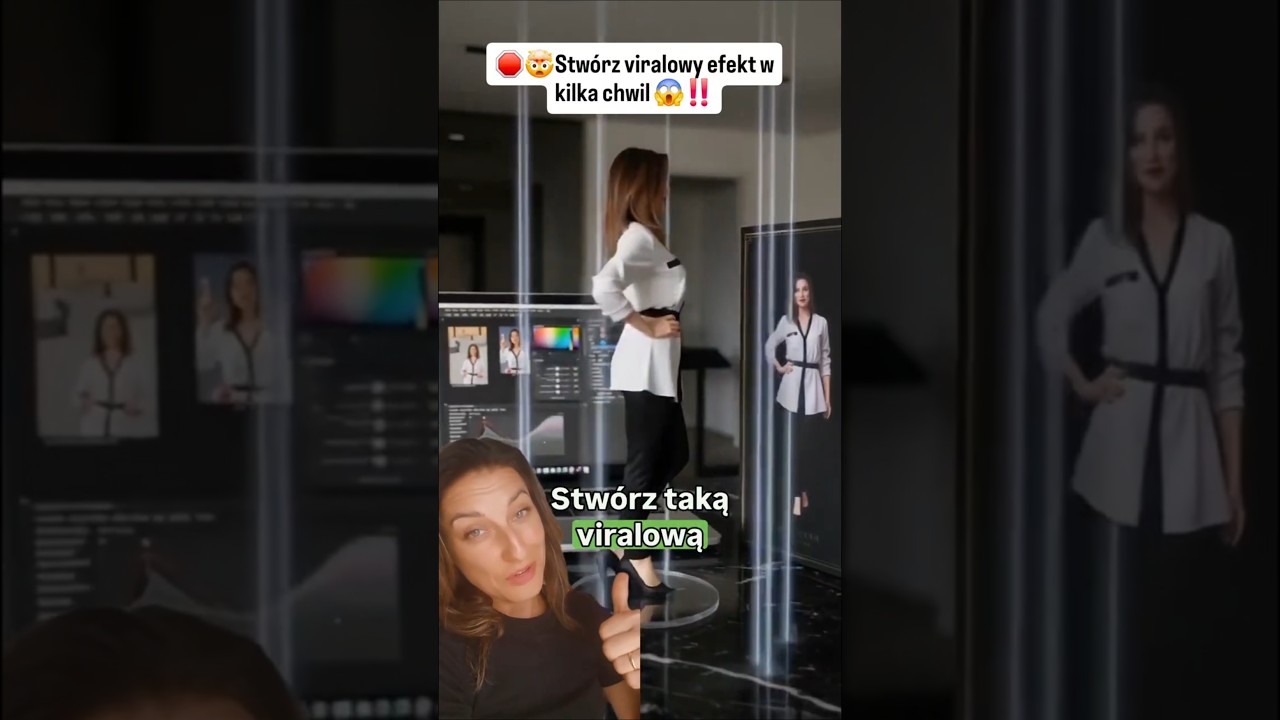 🛑 Stwórz Viralowy efekt w parę chwil‼️