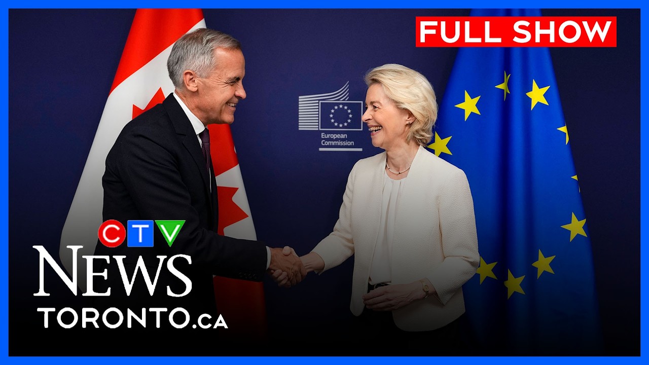 Стоит ли Канаде стать &laquo;ассоциированным членом&raquo; ЕС? | CTV News Toronto в полдень от 16 сентября 20...