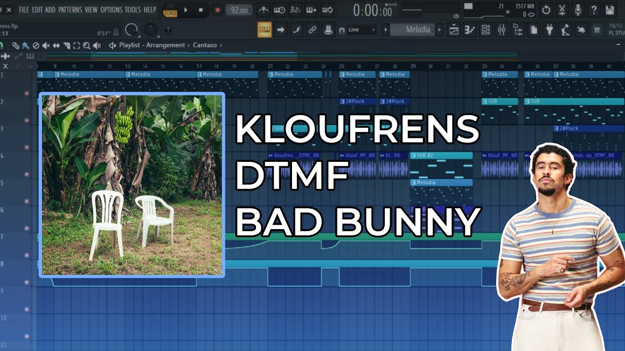 FLP BAD BUNNY - KLOUFRENS | DEBI TIRAR MÁS FOTOS | INSTRUMENTAL REMAKE