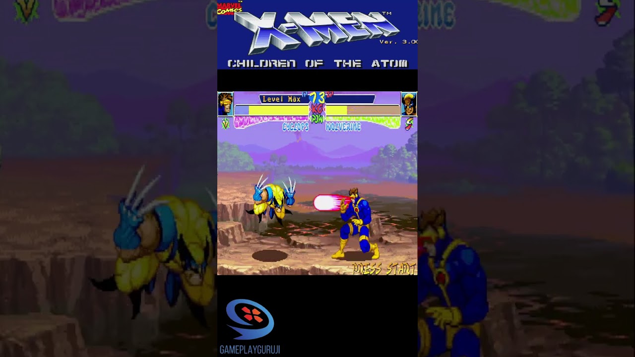 X-Men: Children of the Atom &ndash; Cyclops vs Wolverine ⚡🦸&zwj;♂️ (Arcade Classic)