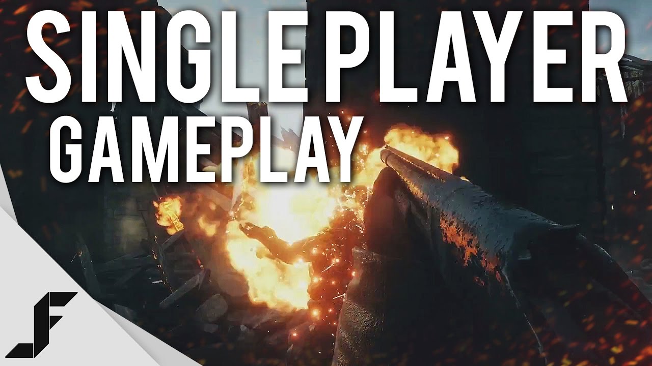 BATTLEFIELD 1 SINGLE PLAYER GAMEPLAY