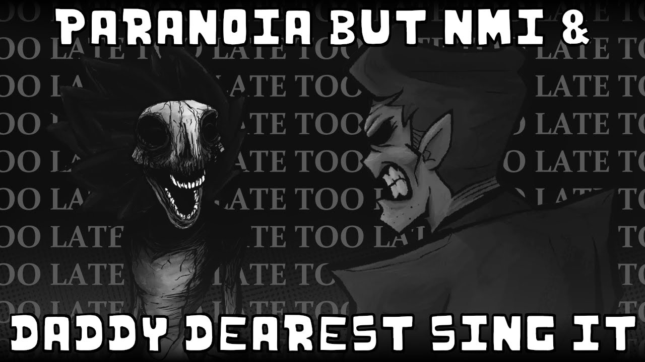 Paranoia but NMI & Daddy Dearest sing it | FNF: Mario's Madness v2 cover