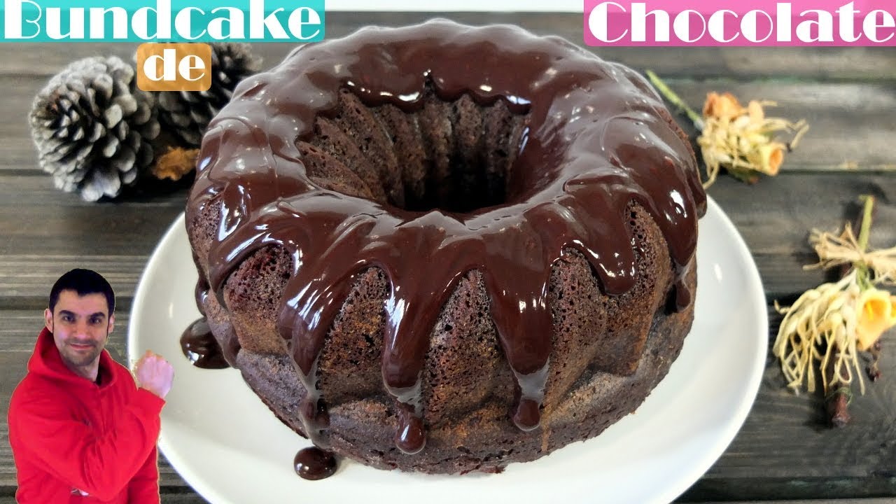 BIZCOCHO de CHOCOLATE, 😍🍫😋Bundcake bundtcake torta o Pastel jugoso y fácil. Receta # 319