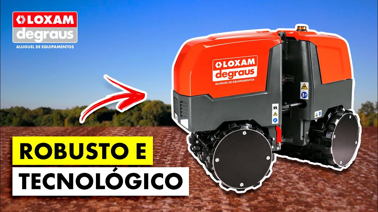 Compactação de Solo com alta qualidade. Conheça o segredo das melhores obras, o Rolo Pé de Carneiro.