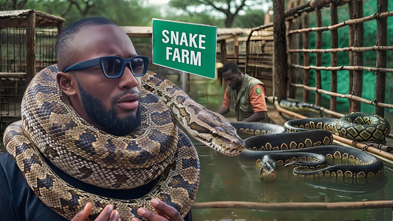 Inside Nigeria's Secret Snake Farm: A Hidden World