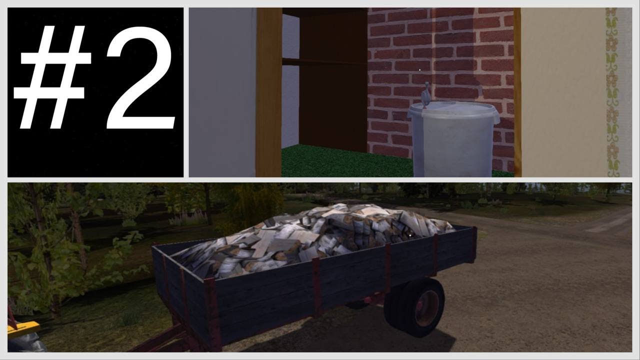 Рутина. Дрова и брага. My Summer Car #2