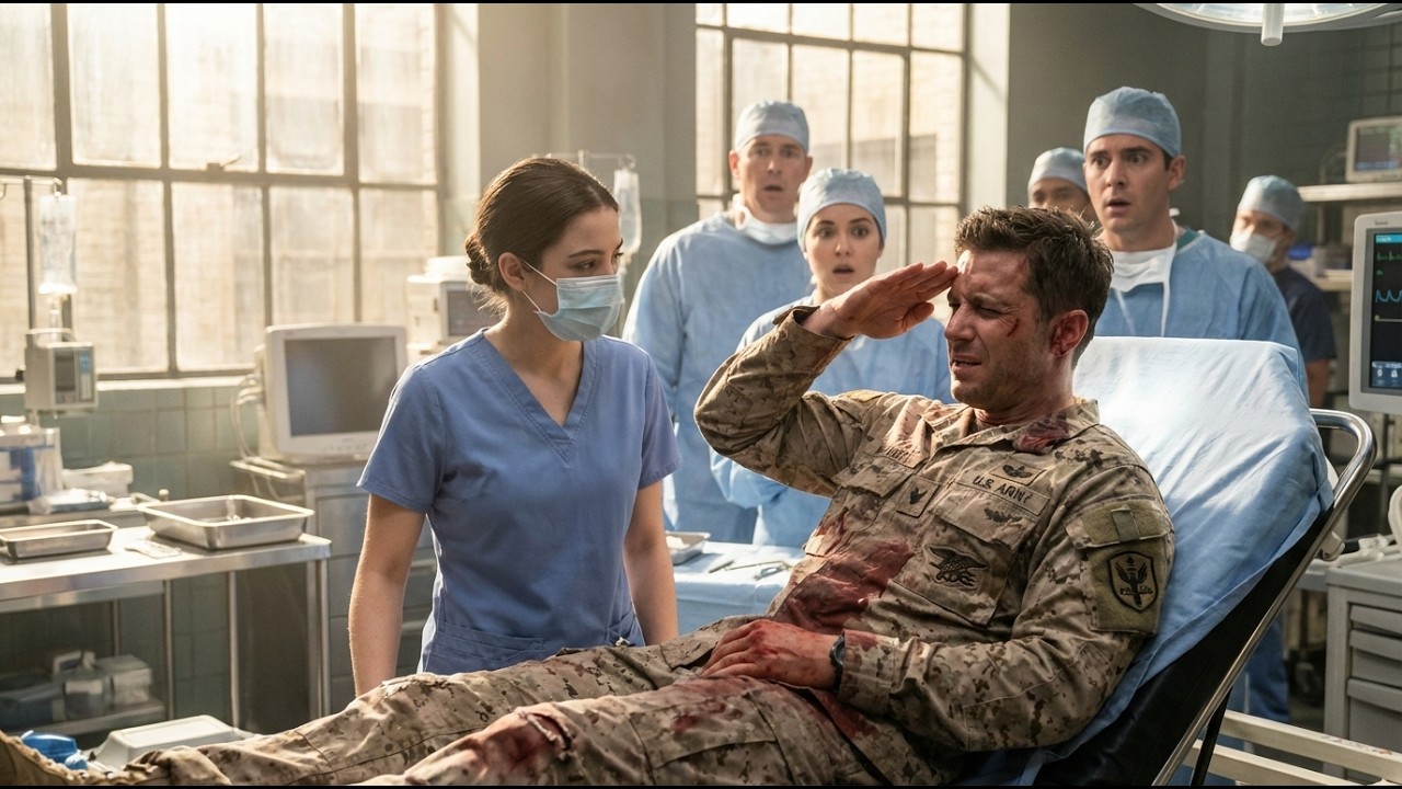 The Hospital Went Silent When a SEAL Commander Saluted the New Nurse | BEST ARMY STORY
