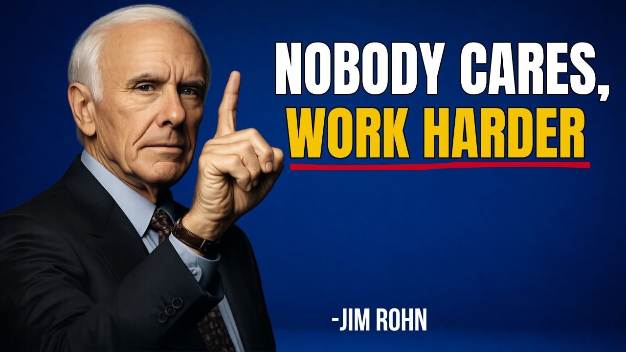 Nobody Cares — Work Harder (Brutal Truth) | Jim Rohn Motivation