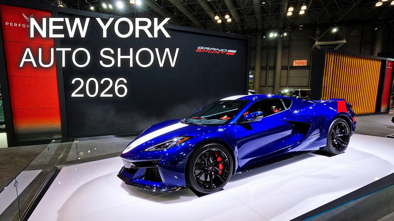 NYC Auto Show 2026 4K &mdash; First Look at Cars, Concepts & Tech (Press Day)