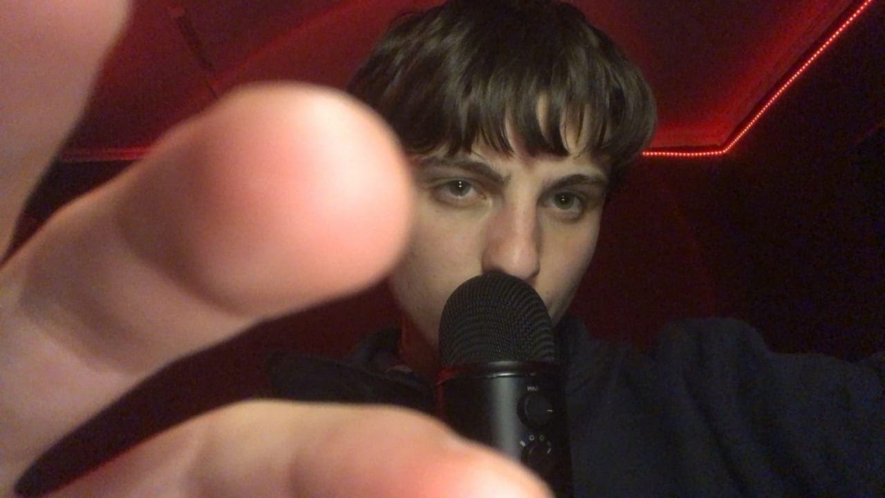 asmr tapping y besitos, mouth sounds