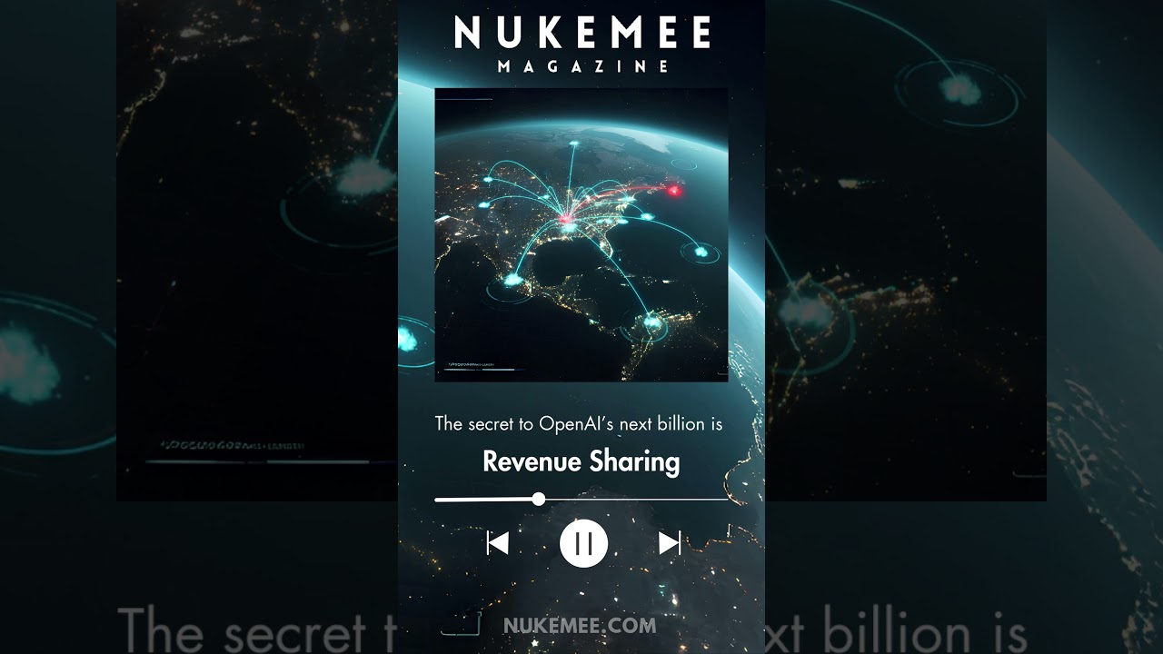 The secret to OpenAI&rsquo;s next billion is revenue sharing | NukeMee.com