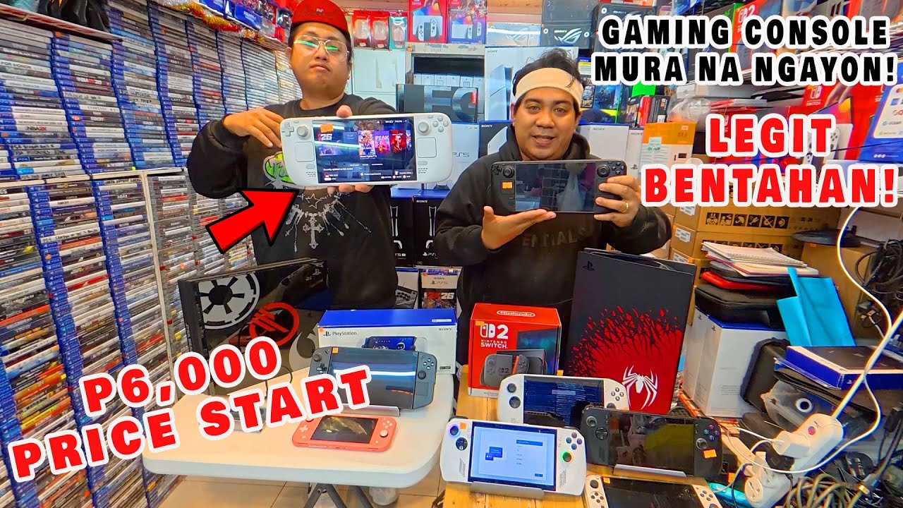 101% Original GAMING CONSOLE SA GREENHILLS NINTENDO SWITCH2 | STEAM DECK | ROG ALLY | PLAYSTATION 5