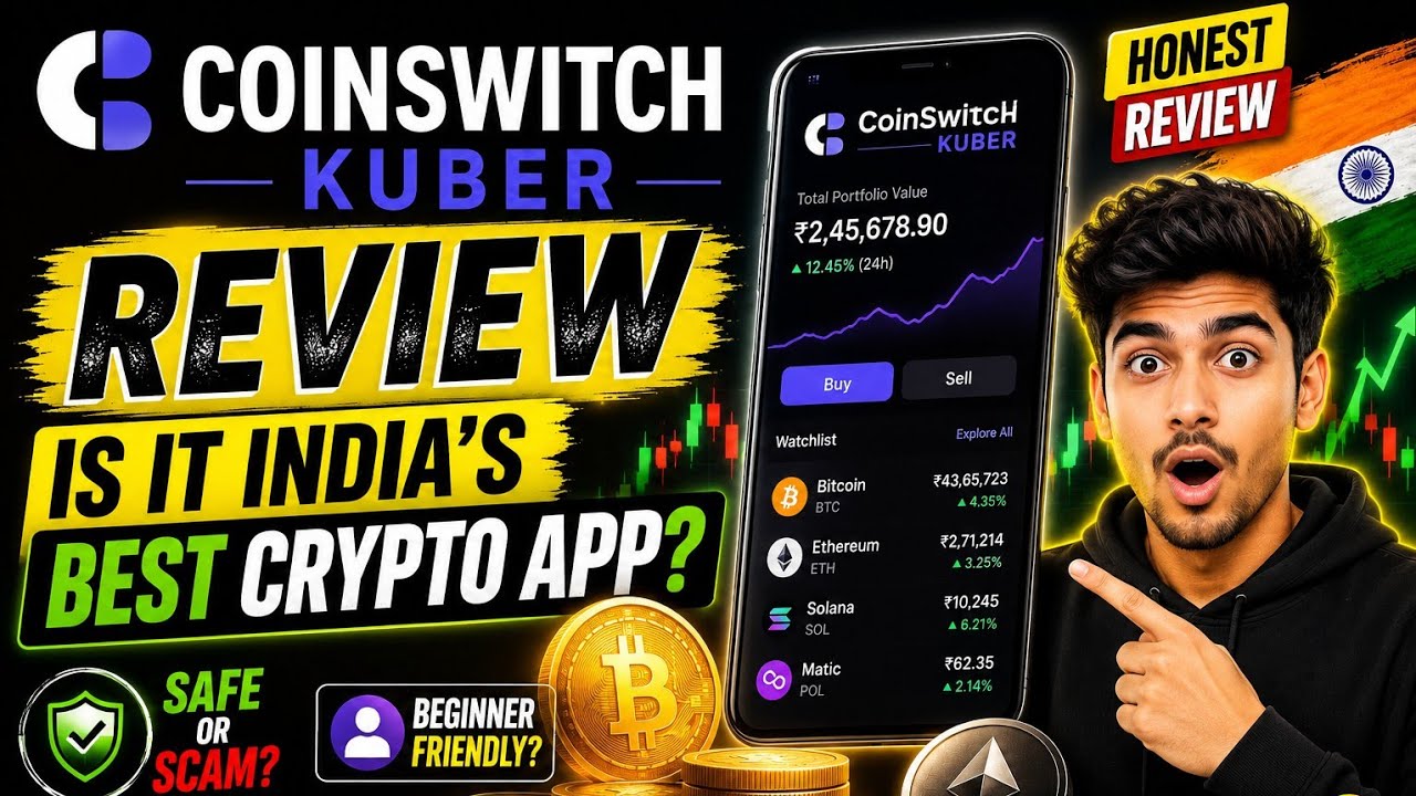 CoinSwitch Kuber Review: Is It India&rsquo;s Best Crypto Trading App!