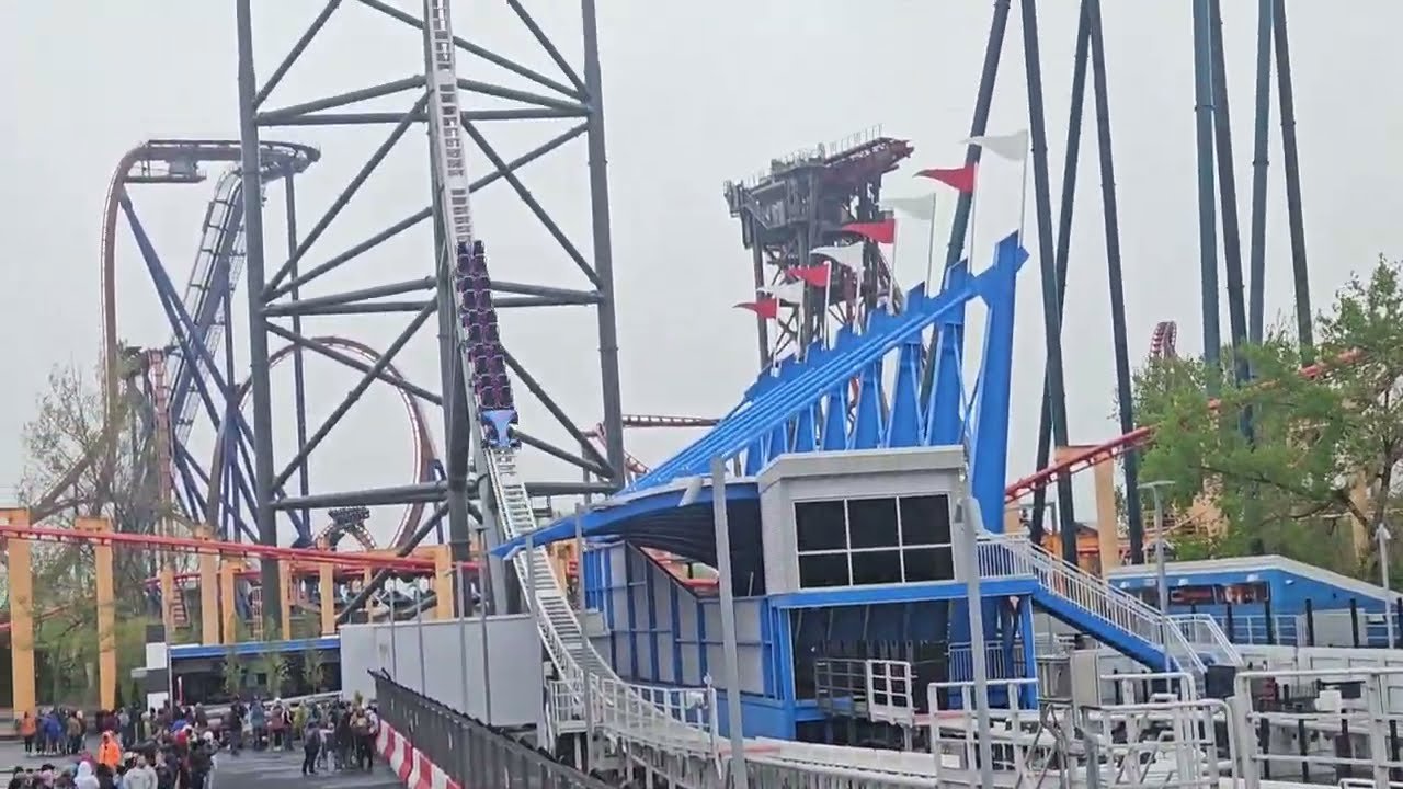 Top Thrill 2 - Day 2 (TRIPLE ROLLBACK!!!)