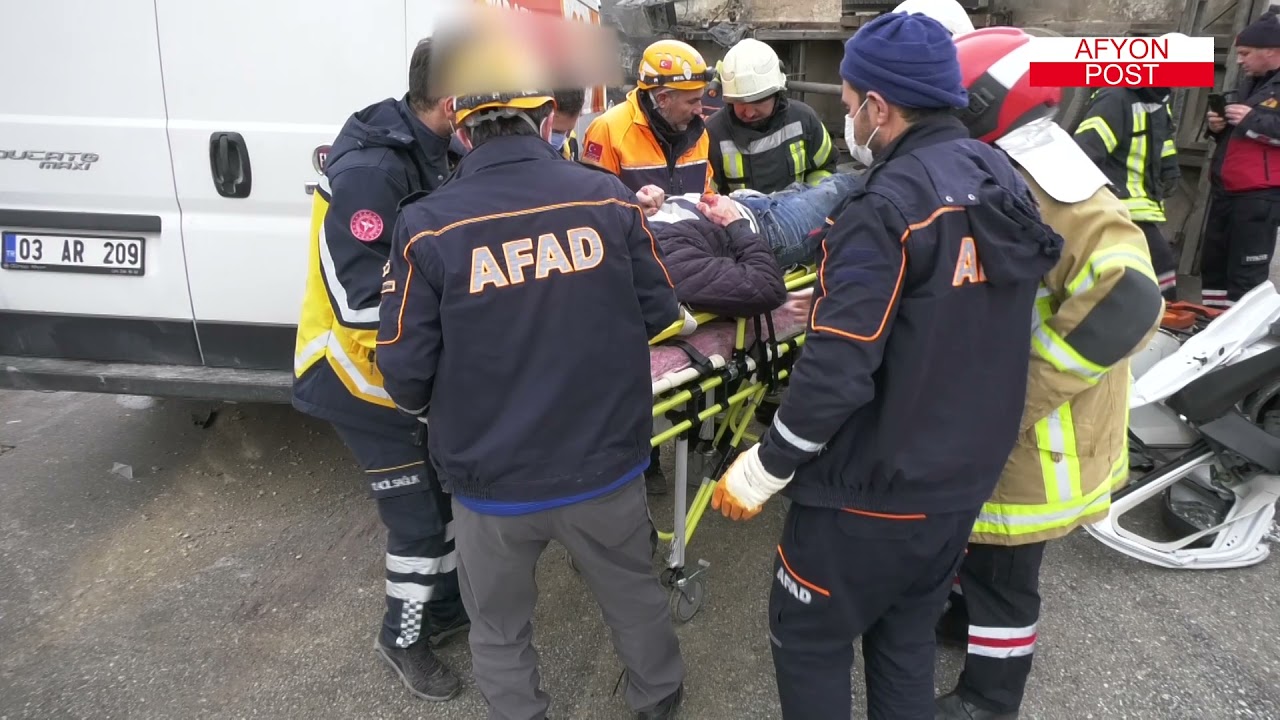 Afyonkarahisar OSB’de Feci Kaza
