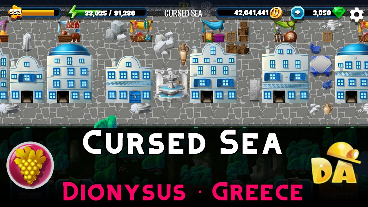Cursed Sea | Dionysus #7 | Diggy's Adventure
