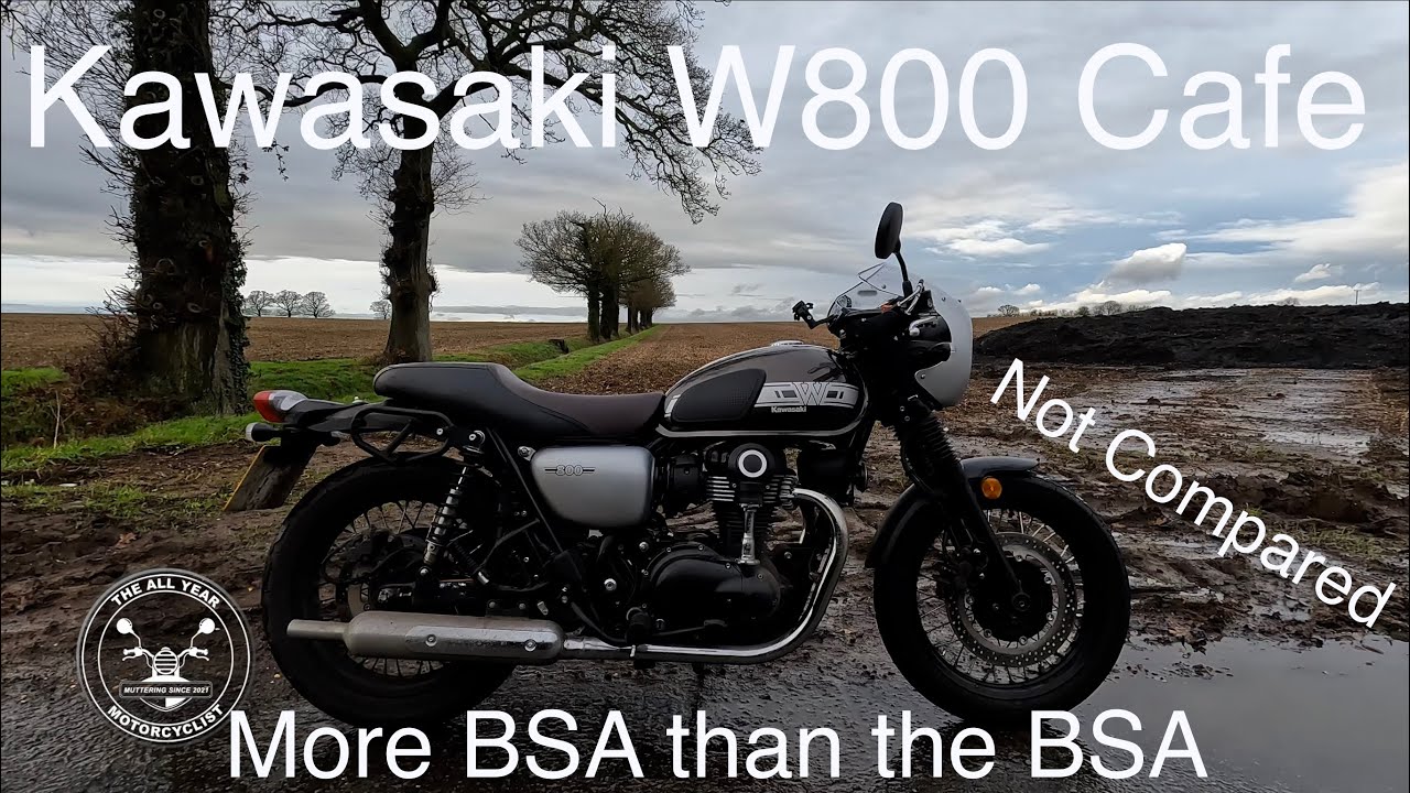 Kawasaki W800 Cafe Not Compared to the BSA Gold Star - More BSA than the BSA?