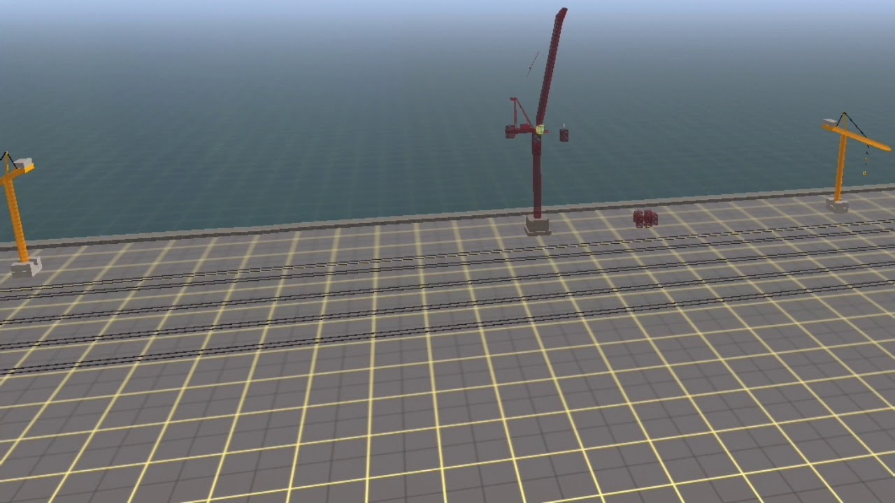 Crane sound effect test
