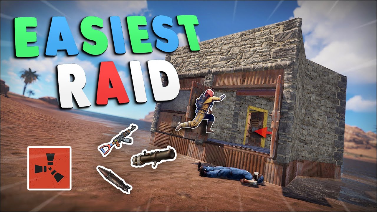 PLAYER RAGE QUITS and leaves DOORS OPEN to EASY PROFIT! - Rust Solo Survival #4