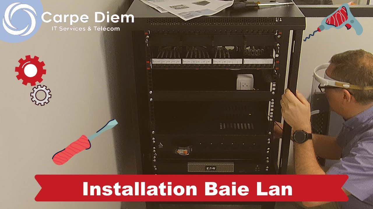 Installation d'une Baie Lan chez un client
