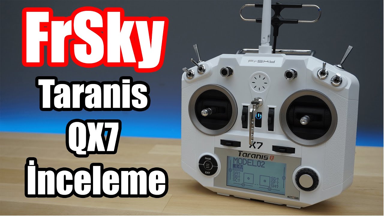 Herkes için İdeal Drone Kumandası - FrSky Taranis Q X7