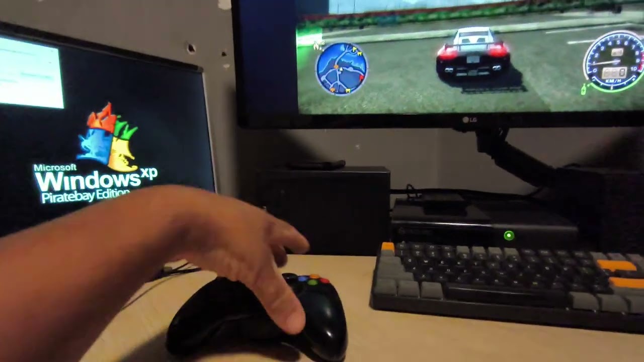 Jogando Xbox 360 destravado 