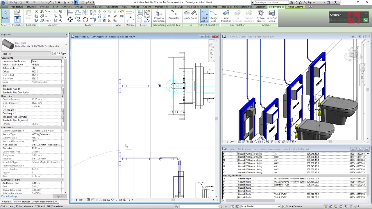 Geberit is BIM ready