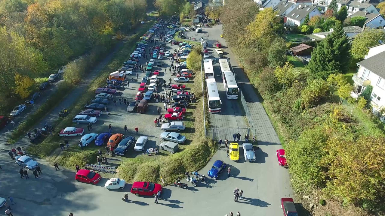 Flug über Youngtimer Treffen in Hilgen 30.10.2016 Oldtimer