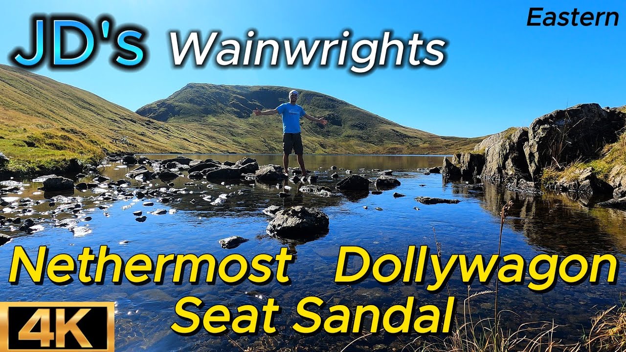 Nethermost Pike / Dollywagon Pike / Seat Sandal & Grisedale Tarn - Full Route - The JD Way