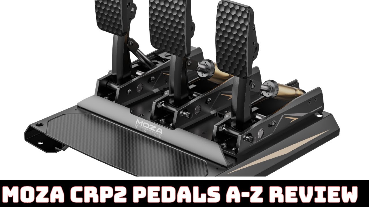 MOZA CRP2 Pedals A-Z Review - Mit Performance Kit zum Gamechanger unter 500,-