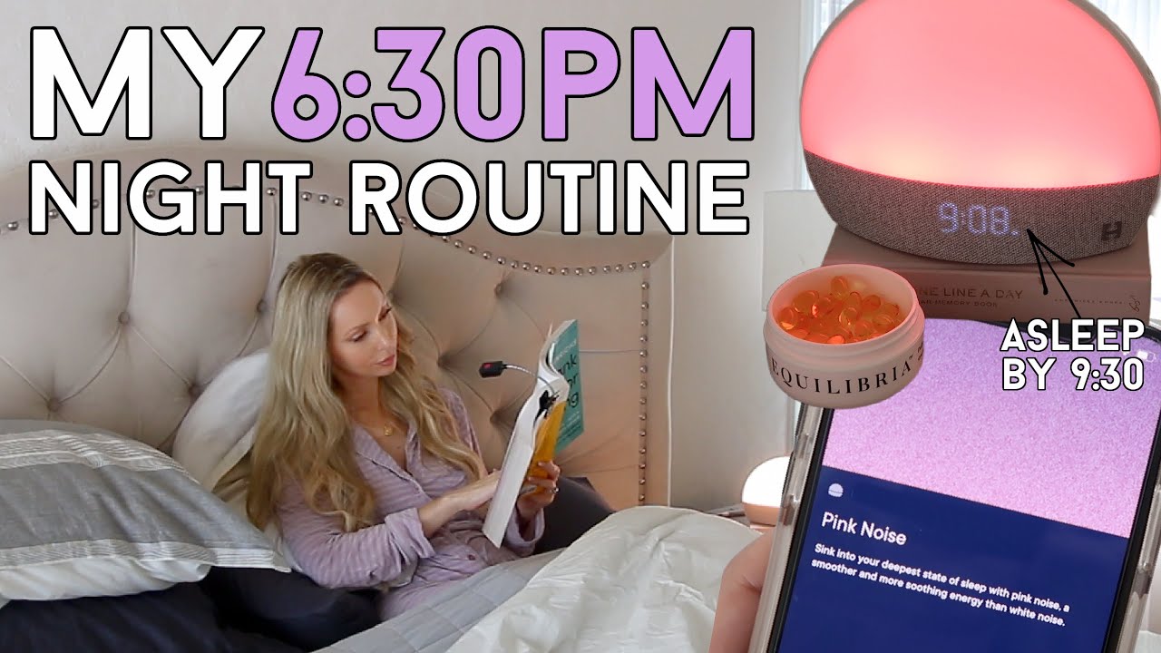 MY 6:30 PM NIGHT ROUTINE | How I Go To Bed Early!