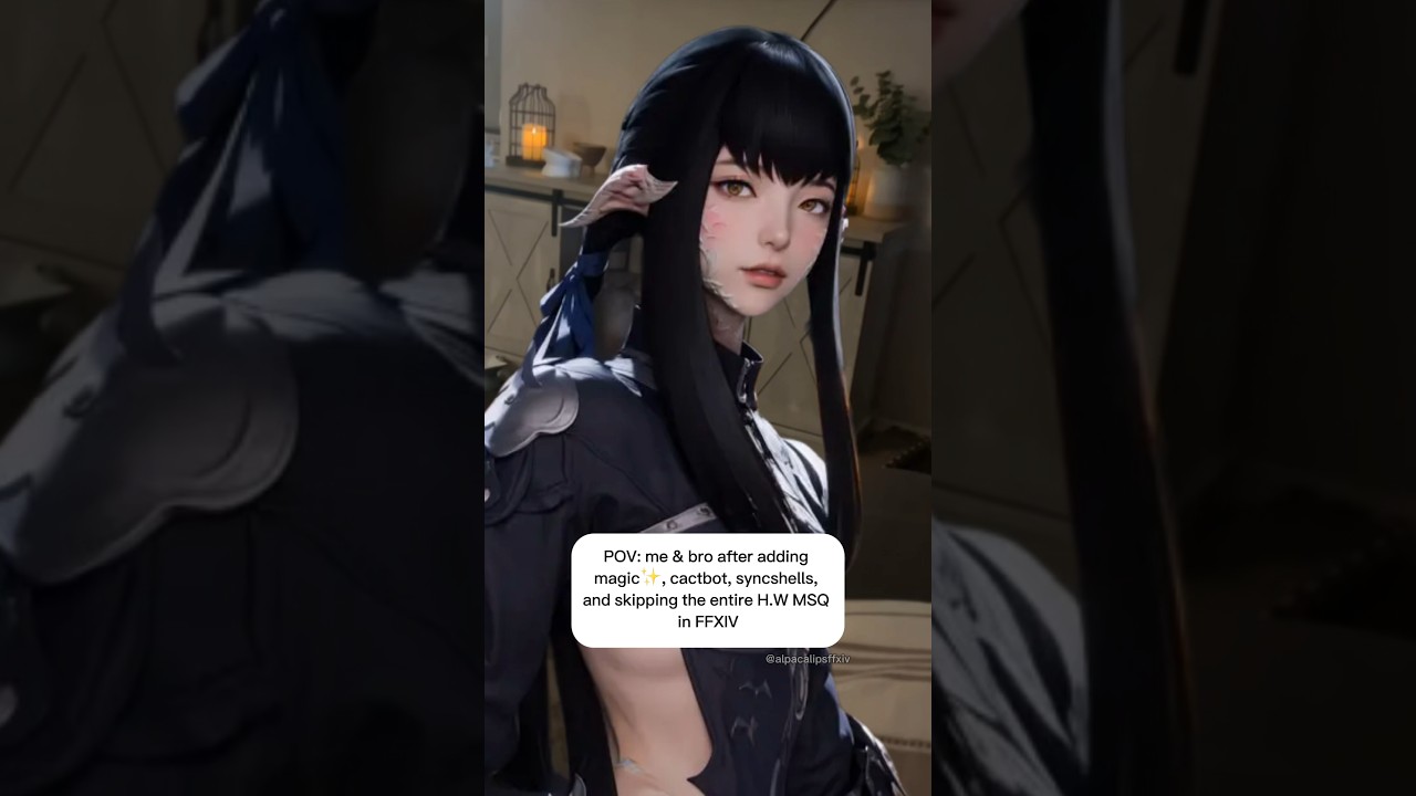 don&rsquo;t tell Yoshi p 🤫 #ff14 #ffxivmemes #finalfantasy