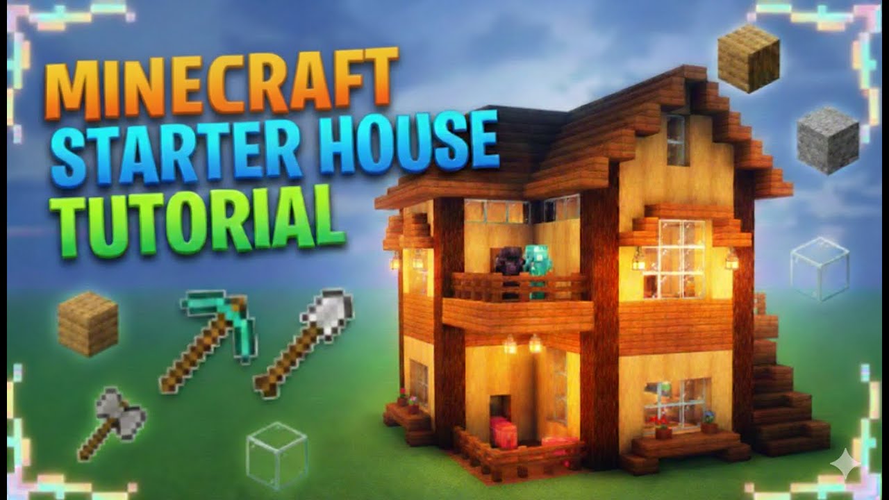 Minecraft: Eazy Survival Starter House [TUTORIAL]