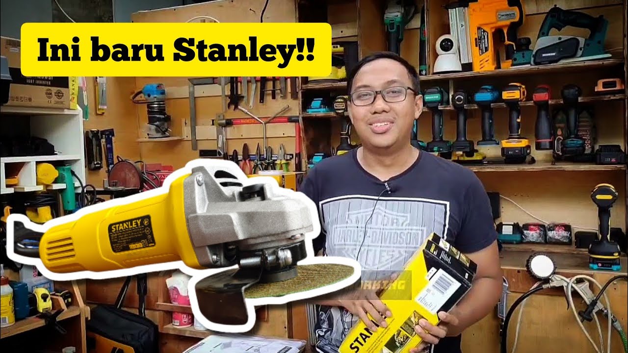 gerinda murah dari merek terkenal!! || Gerinda Stanley SG5100
