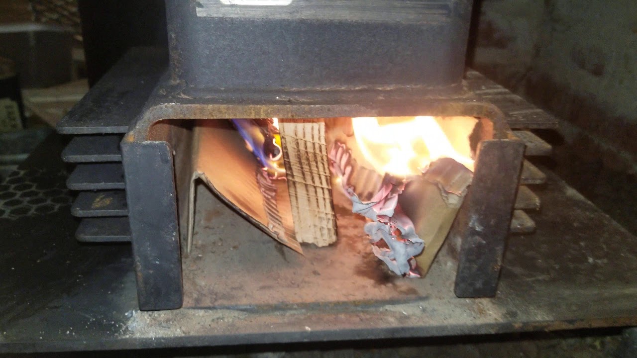 Lighting the Liberator Rocket Heater