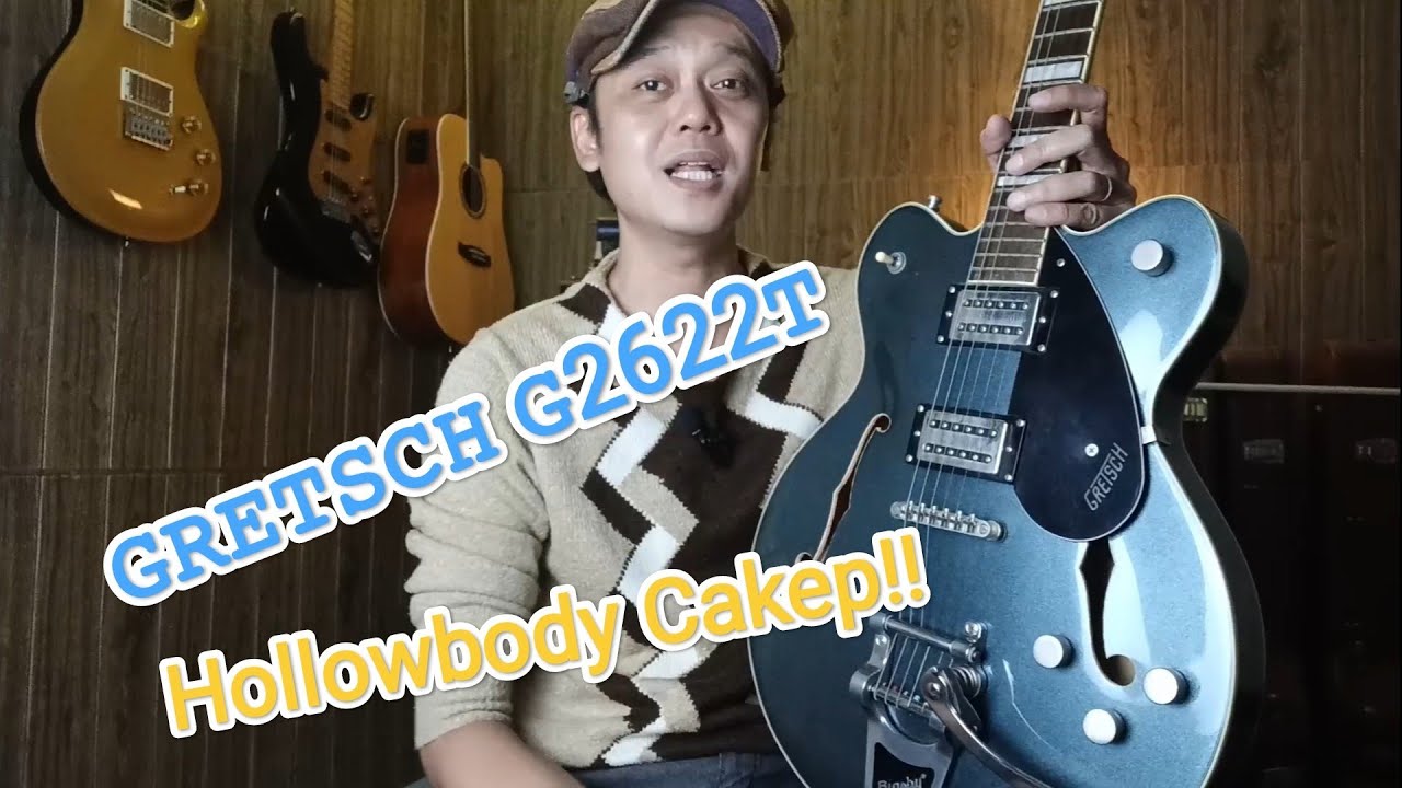 Gitar Semihollow Ajieeeb, GRETSCH G2622T Streamliner.