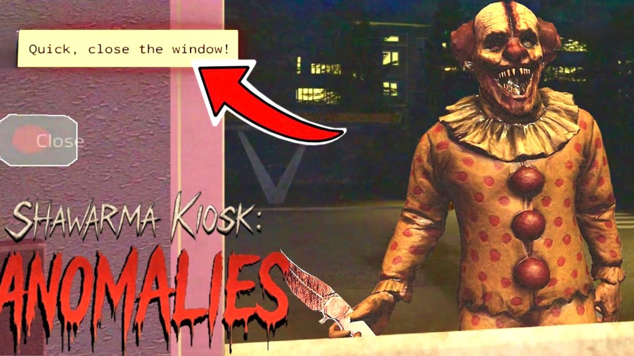 MAY KAKAIBA SA CLOWN NA 'TO!!  BAKIT SIYA MAY HAWAK NA KUTSILYO?! (Shawarma Kiosk: Anomalies Ep3)