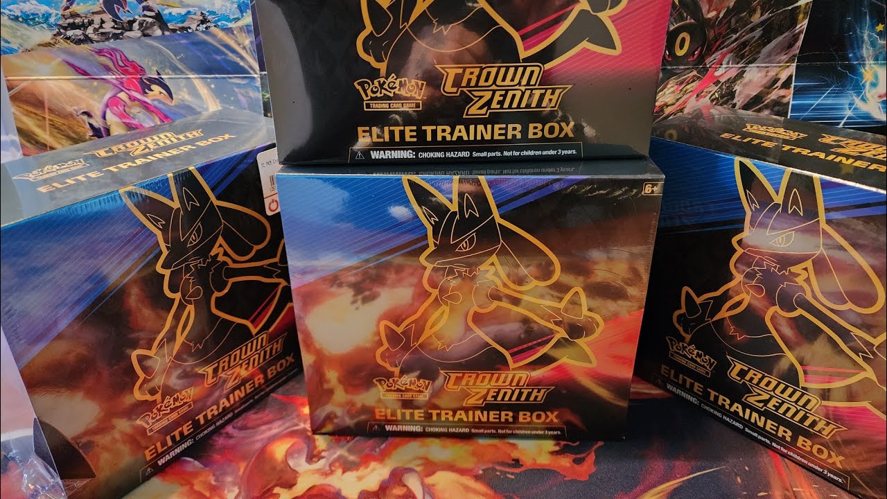 Crown Zenith Elite Trainer Box #2 - Pokemon Cards Opening