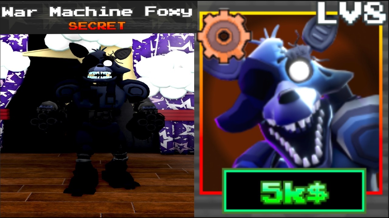 WAR MACHINE FOXY IS NOT THAT BAD?! (FNTD 2)