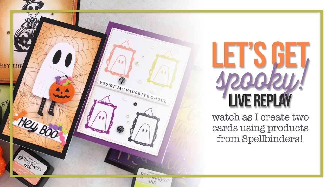 Let's Create a Card & Get Spooky LIVE!